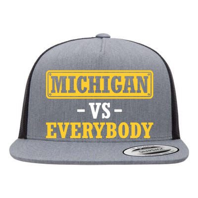 Michigan Pride Bold Statement Apparel For Sports Fans Flat Bill Trucker Hat