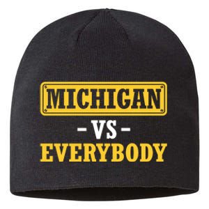 Michigan Pride Bold Statement Apparel For Sports Fans Sustainable Beanie