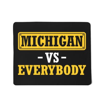 Michigan Pride Bold Statement Apparel For Sports Fans Mousepad