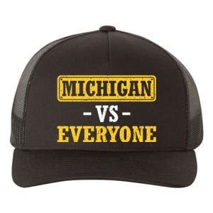 Michigan Pride Bold Statement Apparel: Show Your Allegiance Yupoong Adult 5-Panel Trucker Hat