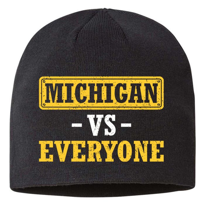 Michigan Pride Bold Statement Apparel: Show Your Allegiance Sustainable Beanie