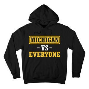 Michigan Pride Bold Statement Apparel: Show Your Allegiance Tall Hoodie