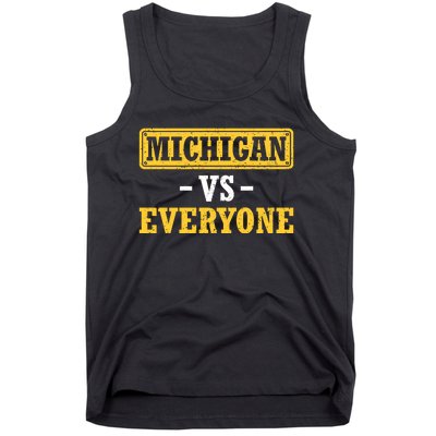 Michigan Pride Bold Statement Apparel: Show Your Allegiance Tank Top