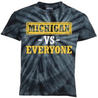 Michigan Pride Bold Statement Apparel: Show Your Allegiance Kids Tie-Dye T-Shirt