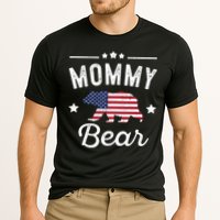 Mommy Patriotic Bear Flag Matching 4th Of July Funny Gift Cooling Performance Crew T-Shirt