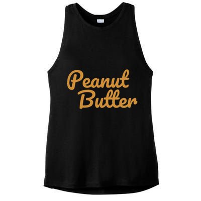 Matching Peanut Butter And Jelly Ladies PosiCharge Tri-Blend Wicking Tank