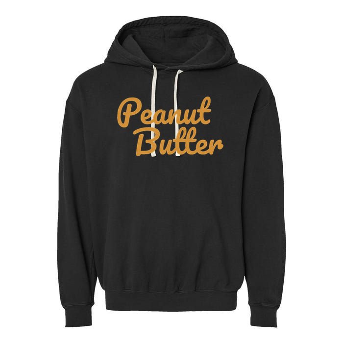 Matching Peanut Butter And Jelly Garment-Dyed Fleece Hoodie