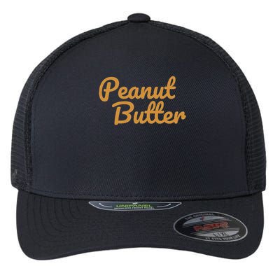Matching Peanut Butter And Jelly Flexfit Unipanel Trucker Cap