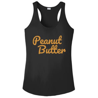 Matching Peanut Butter And Jelly Ladies PosiCharge Competitor Racerback Tank