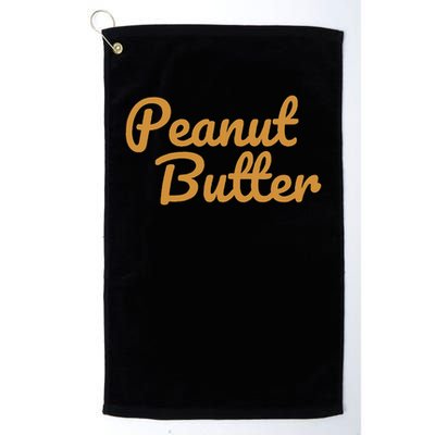 Matching Peanut Butter And Jelly Golf Towel