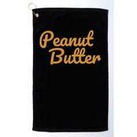 Matching Peanut Butter And Jelly Golf Towel