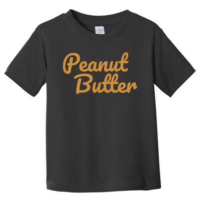 Matching Peanut Butter And Jelly Toddler T-Shirt