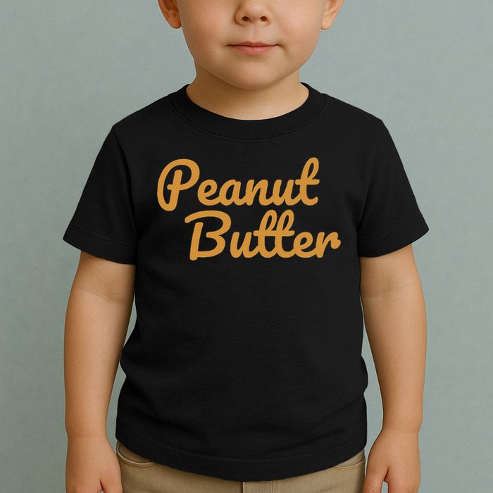Matching Peanut Butter And Jelly Toddler T-Shirt