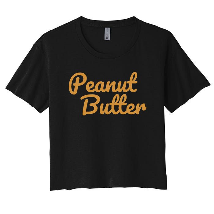 Matching Peanut Butter And Jelly Crop Top
