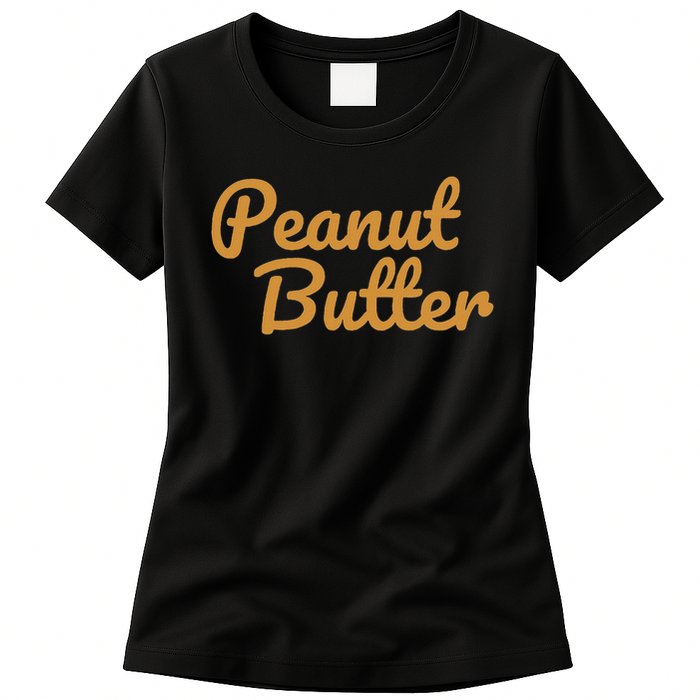 Matching Peanut Butter And Jelly Womens T-Shirt