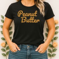 Matching Peanut Butter And Jelly Womens T-Shirt