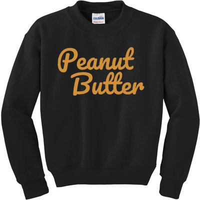 Matching Peanut Butter And Jelly Kids Sweatshirt