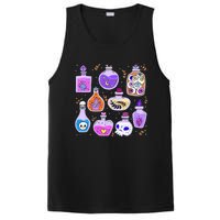 Magical Potions Bottles Witchy Halloween Print PosiCharge Competitor Tank