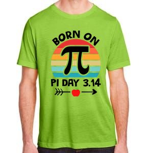 Math Pi Birthday Born On Pi Day Cute Gift Adult ChromaSoft Performance T-Shirt