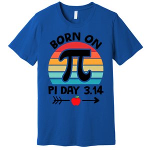 Math Pi Birthday Born On Pi Day Cute Gift Premium T-Shirt