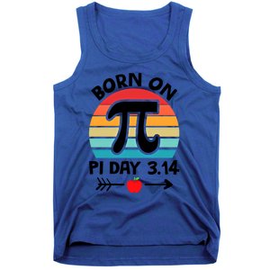 Math Pi Birthday Born On Pi Day Cute Gift Tank Top