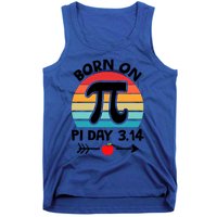 Math Pi Birthday Born On Pi Day Cute Gift Tank Top