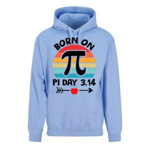 Math Pi Birthday Born On Pi Day Cute Gift Unisex Surf Hoodie