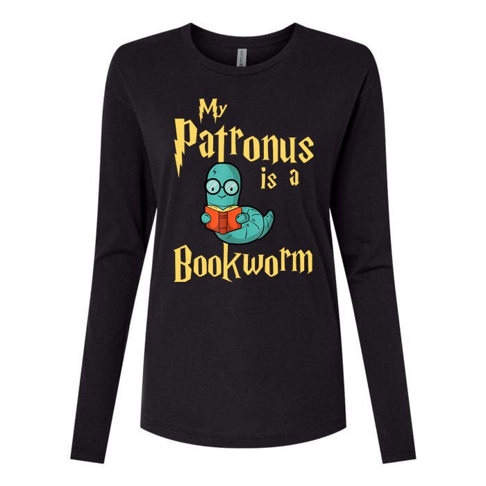 My Patronus Bookworm Womens Cotton Relaxed Long Sleeve T-Shirt