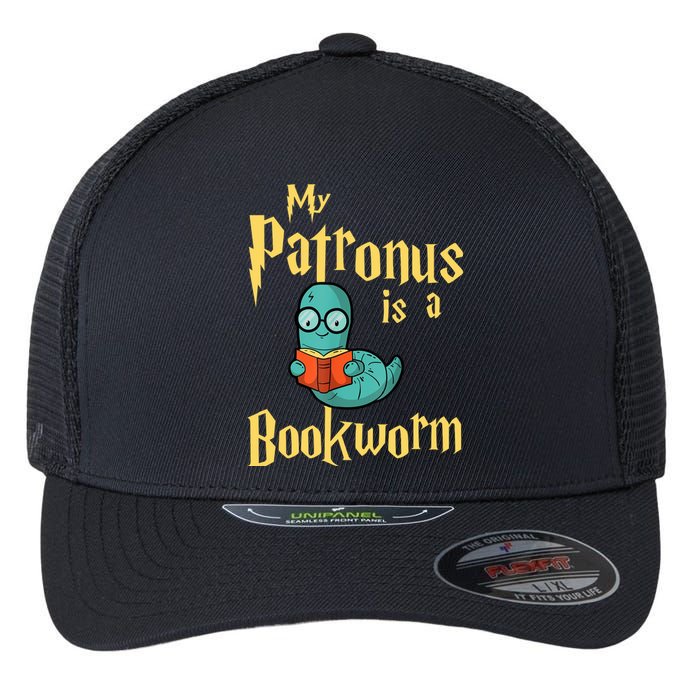 My Patronus Bookworm Flexfit Unipanel Trucker Cap