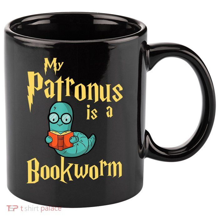 My Patronus Bookworm 11oz C Handle Ceramic Mug