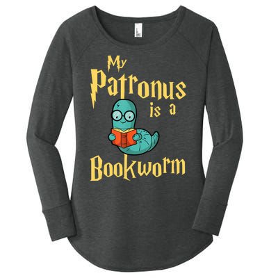 My Patronus Bookworm Women's Perfect Tri Tunic Long Sleeve Shirt