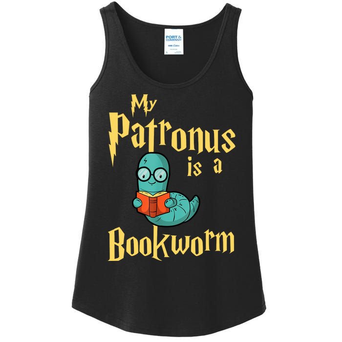 My Patronus Bookworm Ladies Essential Tank