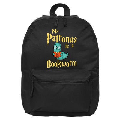 My Patronus Bookworm 16 in Basic Backpack