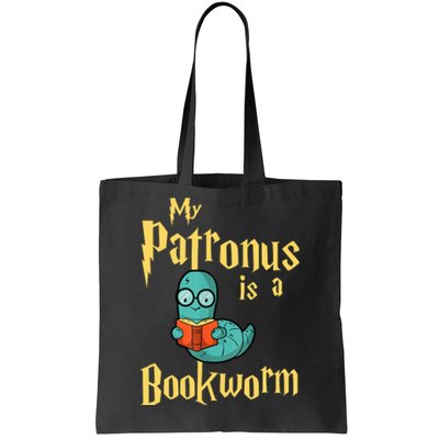 My Patronus Bookworm Tote Bag