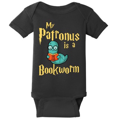 My Patronus Bookworm Baby Bodysuit