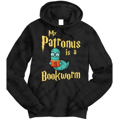 My Patronus Bookworm Tie Dye Hoodie