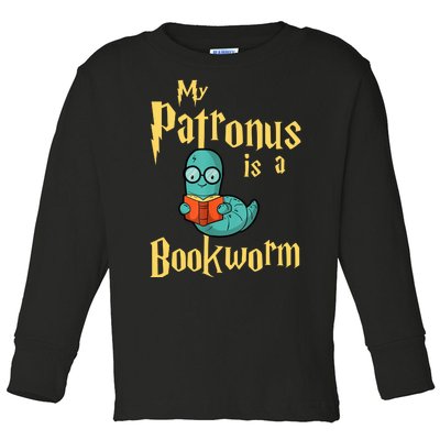 My Patronus Bookworm Toddler Long Sleeve Shirt