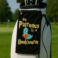 My Patronus Bookworm Golf Towel