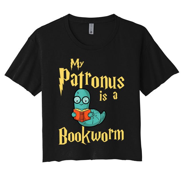 My Patronus Bookworm Crop Top
