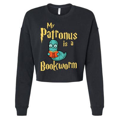 My Patronus Bookworm Cropped Pullover Crew