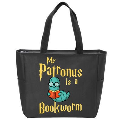 My Patronus Bookworm Zip Tote Bag