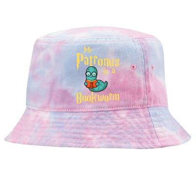 My Patronus Bookworm Tie-Dyed Bucket Hat