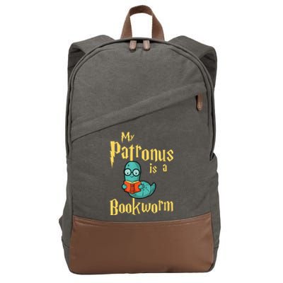 My Patronus Bookworm Cotton Canvas Backpack