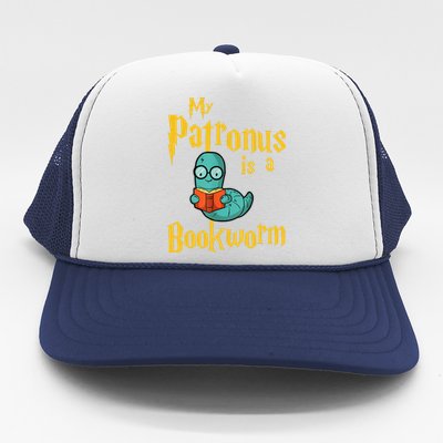 My Patronus Bookworm Trucker Hat