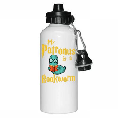 My Patronus Bookworm Aluminum Water Bottle