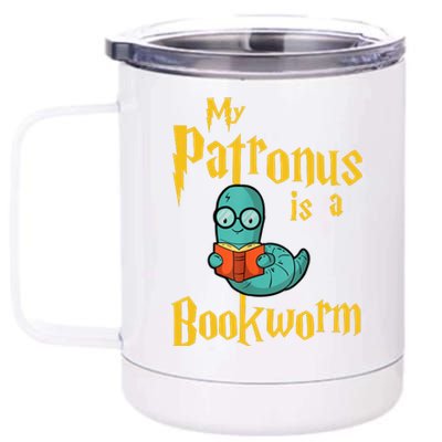 My Patronus Bookworm 12 oz Stainless Steel Tumbler Cup