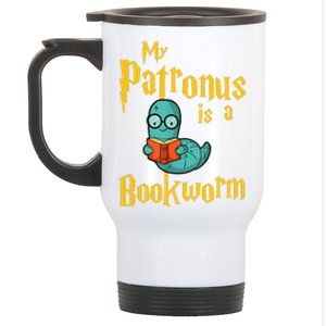 My Patronus Bookworm Stainless Steel Travel Mug