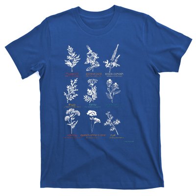 Mugwort Pennyroyal Black Cohosh Herbs Lovers T-Shirt