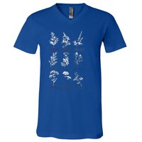 Mugwort Pennyroyal Black Cohosh Herbs Lovers V-Neck T-Shirt