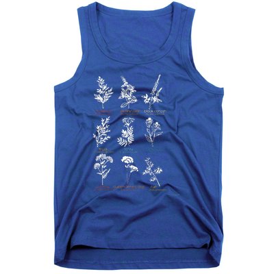 Mugwort Pennyroyal Black Cohosh Herbs Lovers Tank Top